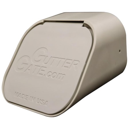 Guttergate GutterGate 3 in. H X 3 in. W X 4 in. L White Plastic Rectangular Downspout Adapter GG3X4A-WHITE